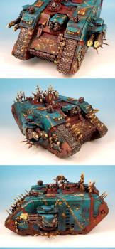 WARHAMMER 40K  Chaos Land Raider by rene