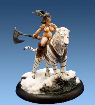 Libby on tigress by Phael