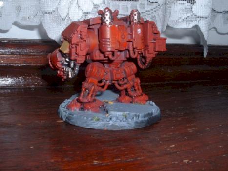 Blood Drinkers Dreadnought  Rear by wiz007