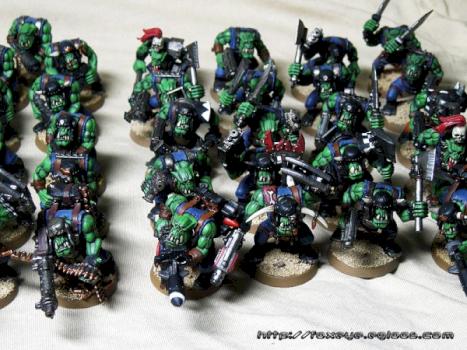 51st Orks Boyz by Foxeye