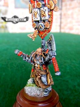 Sacerdote Rúnico Lobo Espacial by gothicarmy