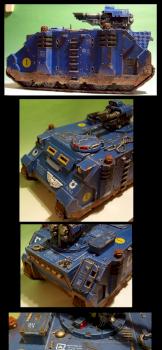 Ultramarines Razorback by veggiemanuk