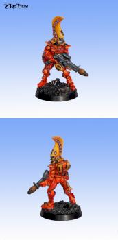 Eldar. Fire Dragon by ZHaDum