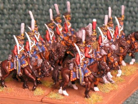 Napoleonic 15mm Russian Guard Hussars 1812 by RRedworth