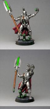 Necron Lord with Resurrection Orb by PendragonStudios