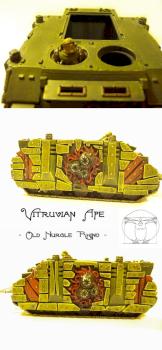 Old Nurgle Rhino by Vitruvian Ape