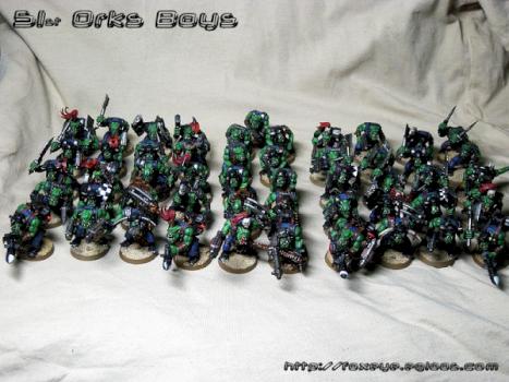 51st Orks Boyz by Foxeye