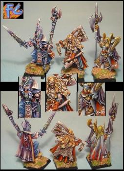 3 personnages hauts elfes by grosbob2