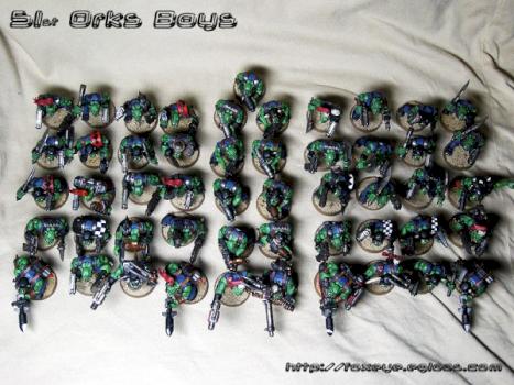 51st Orks Boyz by Foxeye