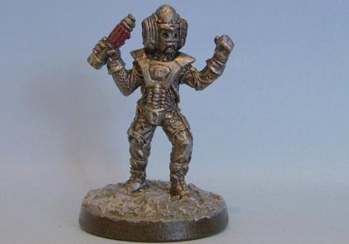 Doctor Who Cyberman Leader Harlequin by doctor who fan
