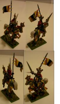 Brettonian Mounted Knight by terryanddeidra