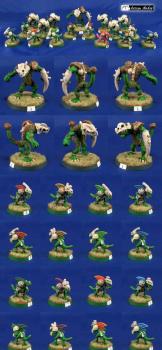 Lizardmen Bloodbowl team by ptdesignstudio