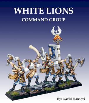 HIGH ELVES - High Elf White Lions by lev trotskij