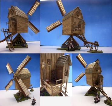 windmill by Bretone