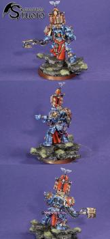 Librarian in Terminator Armour by techanu