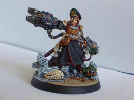 Commissar Yarrick. by Izaak.