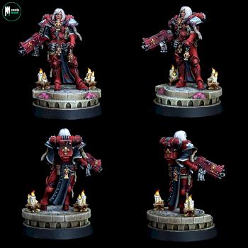 Sister Superior Amalia Novena, Order of the Bloody Rose scheme by castlebrush
