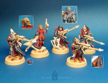 Aeldari Rangers by Way of Dice