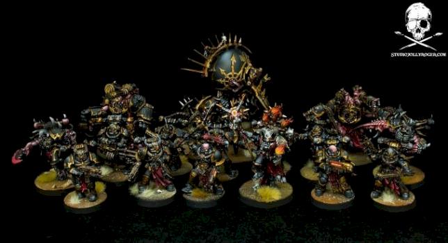 Chaos Space Marines by Jolly Roger Studio