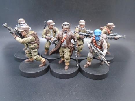 Star Wars Legion Painted Rebel Trooper Unit Expansion by w013ejb