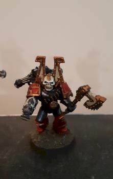 The Wrath Khorne Berzerker by chaosmarauder