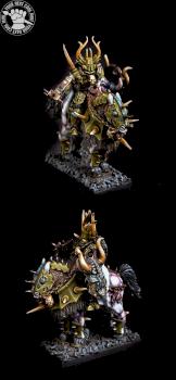 Warhammer FB/AoS/T9A, Chaos Lord on Daemonic Mount by cool-minis.com