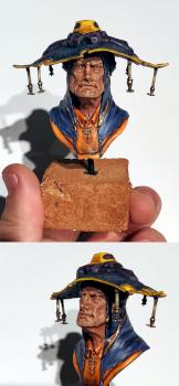 Manta - Men bust by Romain Van Den Bogaert by AloneInTheDark