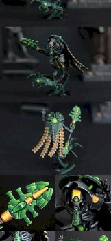Necron Cryptek by Skywa1ker