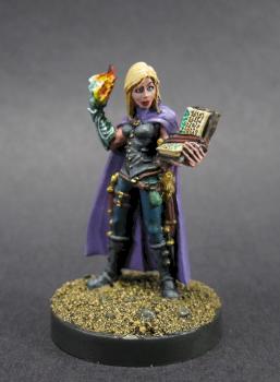 Nonalla Ellinad, Elf Wizard by mikecarrero