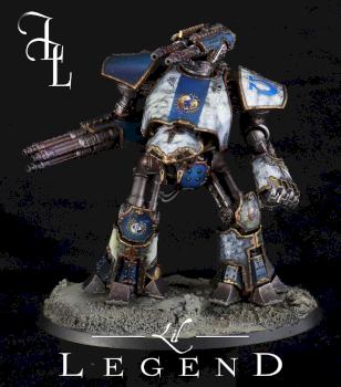 Legio Praesagius Reaver commission. by Lil’Legend Painting