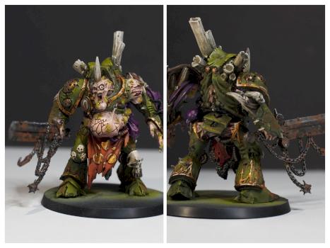 Daemon Prince of Nurgle by Just Paint It