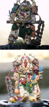 Plague Marine with Flail of Corruption by Nibodhika