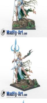 Alarielle the Everqueen by MadFlyArtStudio