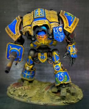 Ultramarines Imperial Knight by Piriney