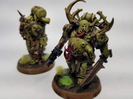 Nurgle Plague Marine by Vikkturr