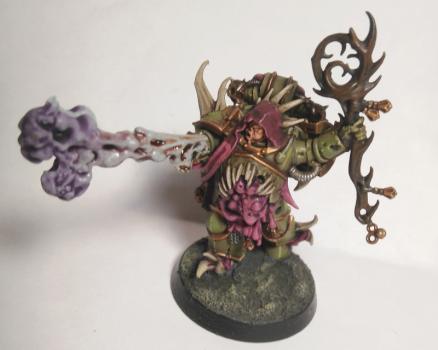 Death Guard Malignant Plaguecaster by Grub