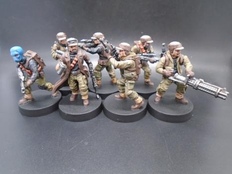 Star Wars Legion Painted Rebel Trooper Unit Expansion by w013ejb
