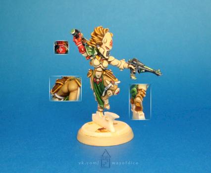 Aeldari Howling Banshee by Way of Dice