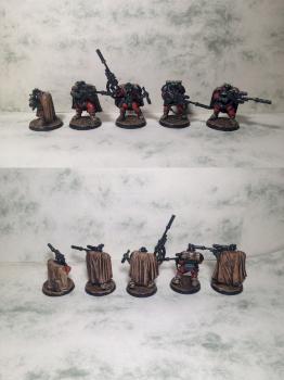 Salamanders Scout squad by Warhamming