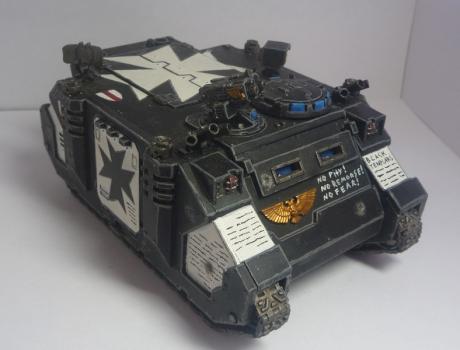 Black Templar Rhino by Dim0N