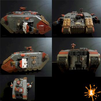 Grey Knight Land Raider by falconator