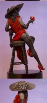 Gabrielle Black & Wine by bifron