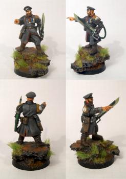 Cadian company commander by Tryzna