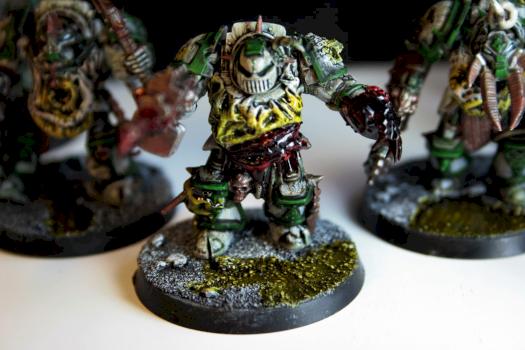 Death Guard Terminators by AgnostosTheos