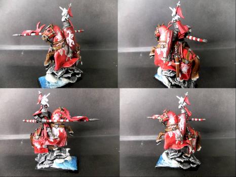 Warhammer Bretonnian of Unicorn by tinman755