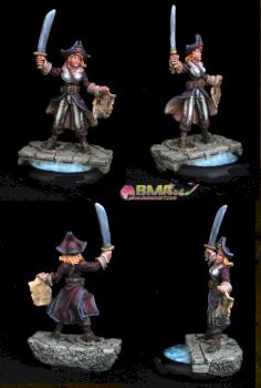 Vandora Waverunner, Female Pirate by belminiart