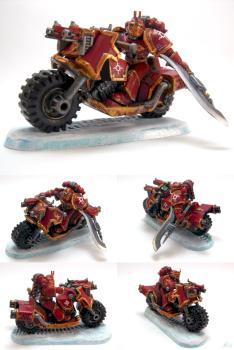 Pre-Heresy Thousand Sons Bike Sergeant by Skits
