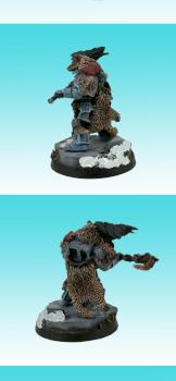 Space Wolf - Njal Stormcaller by Rose Model Art