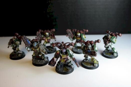 Plague Marines by AgnostosTheos