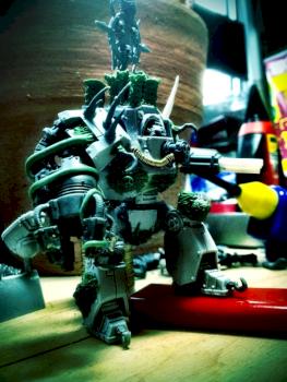 Nurgle Contemptor WIP by AgnostosTheos